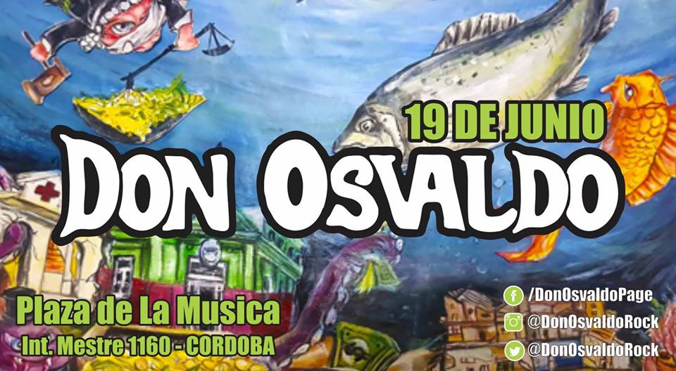 Recital de Don Osvaldo Martes 19 de junio plaza de la musica cordoba entradas
